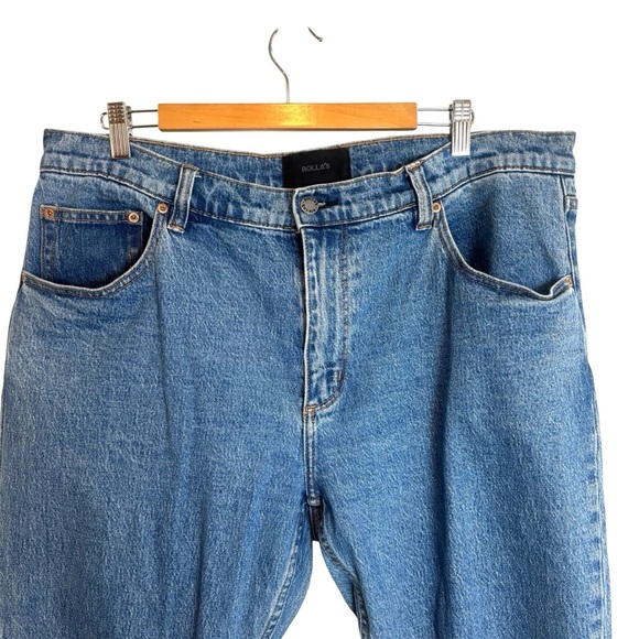 Rolla’s Relaxo Jeans Size 36 Relaxed Fit Raw Hem - Picture 4 of 8
